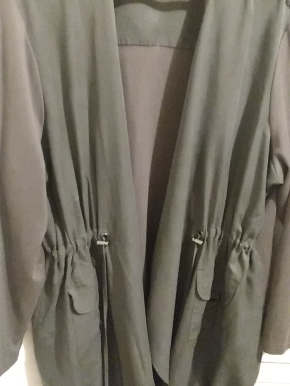 Soft Dark Green Utility Jacket